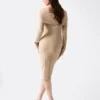 Giada off-shoulder jurk
