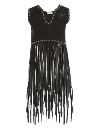 Gilet avec franges
