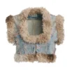 Gilet van imitatiebont