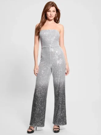Gini jumpsuit met ombre-pailletten