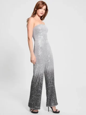 Gini jumpsuit met ombre-pailletten