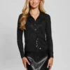 Giovanna-overhemd met strass-steentjes