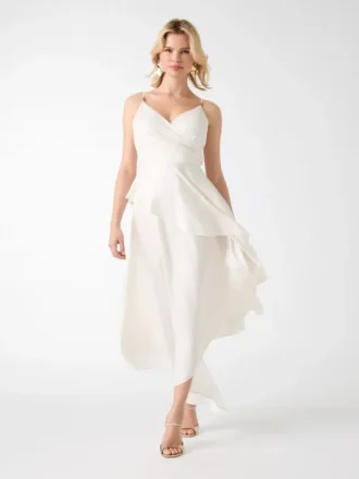 Giselle asymmetrische jurk