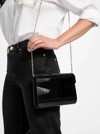 Giselle Lucite-clutch