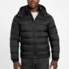 Glacier mat nylon pufferjas