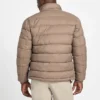 Glacier mat nylon pufferjas