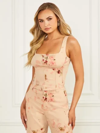Glam De Fleur bedrukt korset