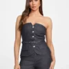 Glam De Nuit Denim Corset