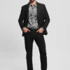 Glanzende twill blazer Glanzende twill blazer