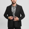 Glanzende twill blazer Glanzende twill blazer