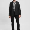 Glanzende twill blazer Glanzende twill blazer