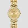 Goudkleurig analoog horloge Goudkleurig analoog horloge