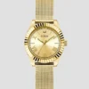 Goudkleurig analoog horloge Goudkleurig analoog horloge