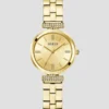 Goudkleurig analoog horloge