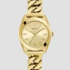 Goudkleurig analoog horloge