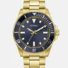 Goudkleurig analoog horloge