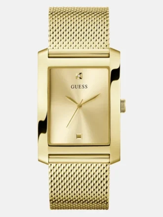 Goudkleurig analoog horloge