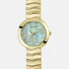 Goudkleurig analoog horloge Goudkleurig analoog horloge