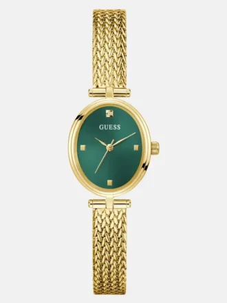 Goudkleurig analoog horloge