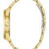 Goudkleurig analoog horloge