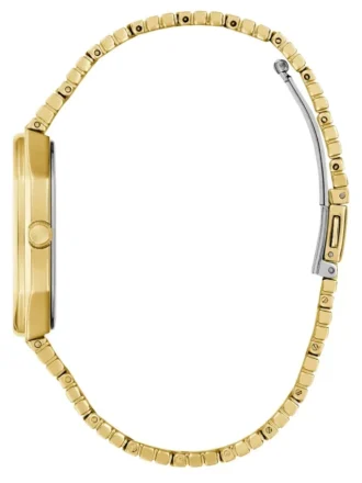 Goudkleurig analoog horloge