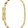 Goudkleurig analoog horloge