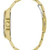 Goudkleurig analoog horloge