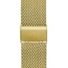 Goudkleurig analoog horloge