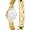 Goudkleurig analoog horloge met kralen Goudkleurig analoog horloge met kralen