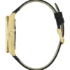 Goudkleurig analoog leren horloge Goudkleurig analoog leren horloge