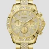 Goudkleurig chronograafhorloge Goudkleurig chronograafhorloge
