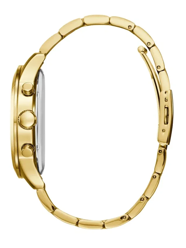 Goudkleurig chronograafhorloge Goudkleurig chronograafhorloge