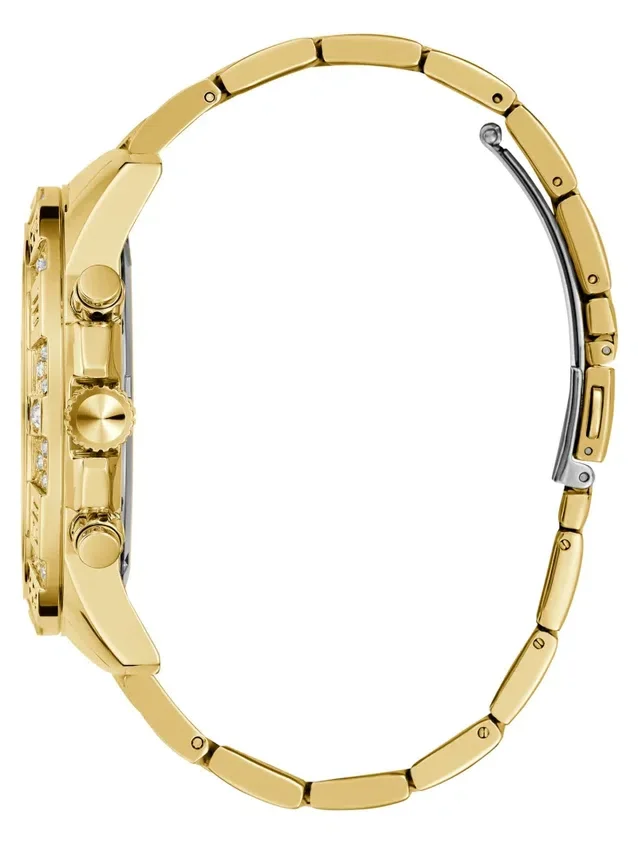 Goudkleurig chronograafhorloge Goudkleurig chronograafhorloge