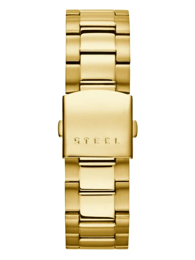 Goudkleurig chronograafhorloge Goudkleurig chronograafhorloge