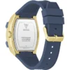 Goudkleurig en blauw multifunctioneel horloge Goudkleurig en blauw multifunctioneel horloge