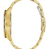 Goudkleurig en groen multifunctioneel horloge Goudkleurig en groen multifunctioneel horloge