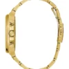 Goudkleurig en groen multifunctioneel horloge Goudkleurig en groen multifunctioneel horloge