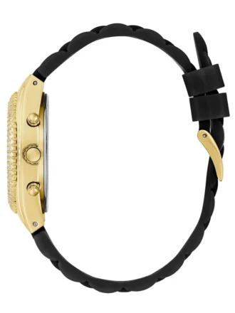 Goudkleurig en transparant multifunctioneel horloge