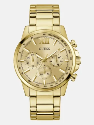Goudkleurig multifunctioneel horloge