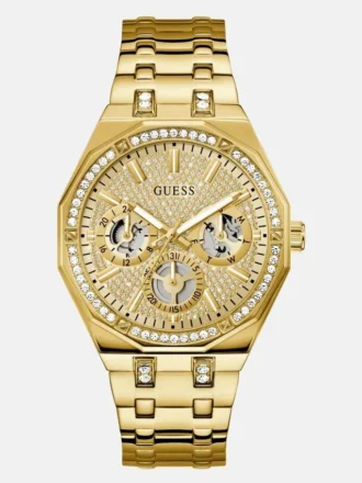 Goudkleurig multifunctioneel horloge