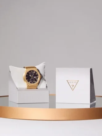 Goudkleurig multifunctioneel horloge