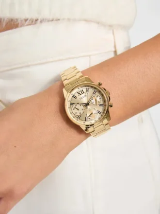 Goudkleurig multifunctioneel horloge