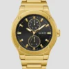 Goudkleurig multifunctioneel horloge