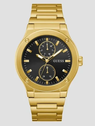 Goudkleurig multifunctioneel horloge