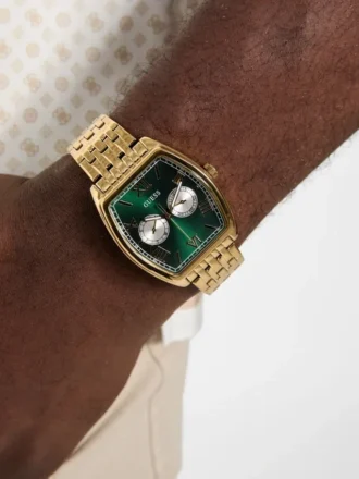 Goudkleurig multifunctioneel horloge