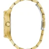 Goudkleurig multifunctioneel horloge met kristallen Goudkleurig multifunctioneel horloge met kristallen