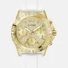 Goudkleurig multifunctioneel siliconenhorloge