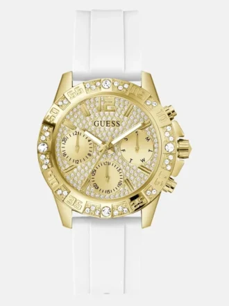Goudkleurig multifunctioneel siliconenhorloge