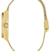 Goudkleurig Quattro G analoog horloge
