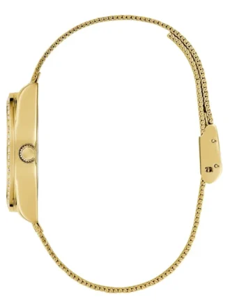Goudkleurig Quattro G analoog horloge